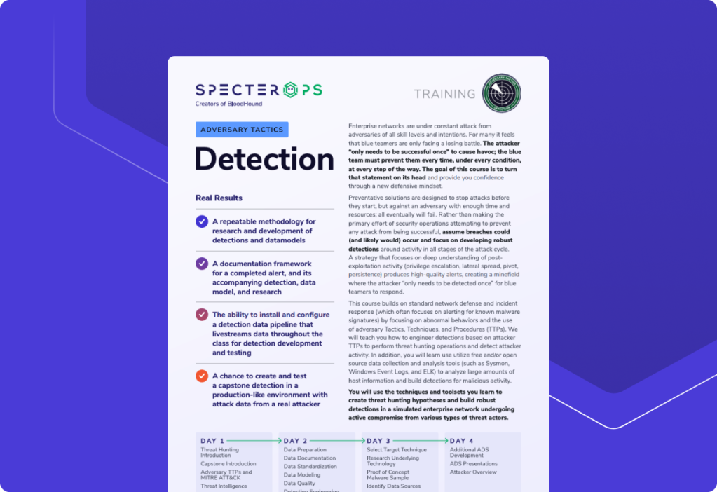Detection