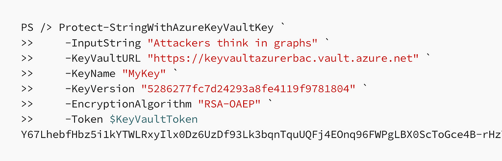 image for Azure Key Vault Tradecraft with BARK