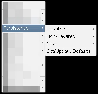Figure 12 — StayKit menu