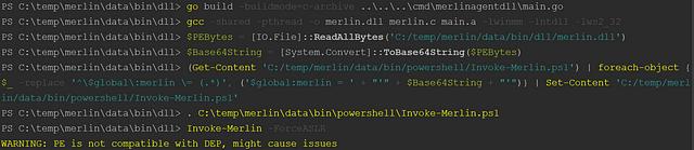Image for post titled 🧙 Merlin Adds DLL Agent & PowerShell Invoke-Merlin Script