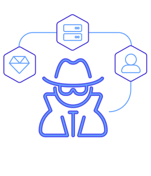 An attacker with icons