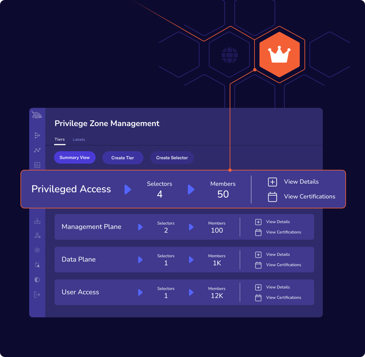 Purple UI Screen