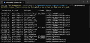 Juicing ntds.dit Files to the Last Drop