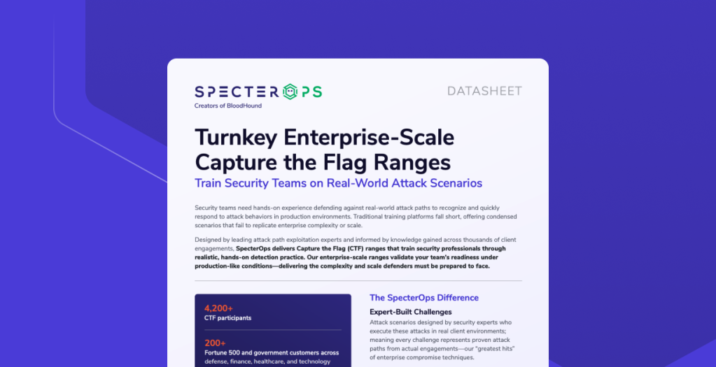 Turnkey Enterprise-Scale Capture the Flag Ranges