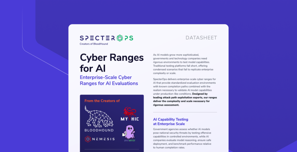 Cyber Ranges for AI