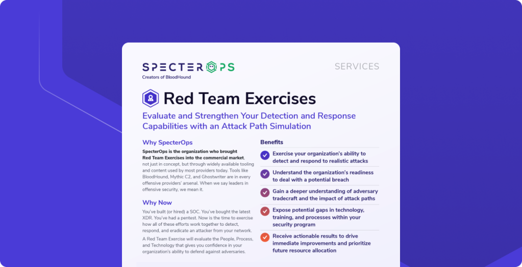Red Team Exercises