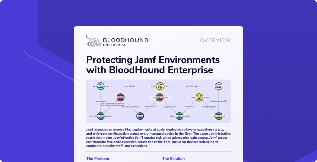 Protecting Jamf Environments with BloodHound Enterprise