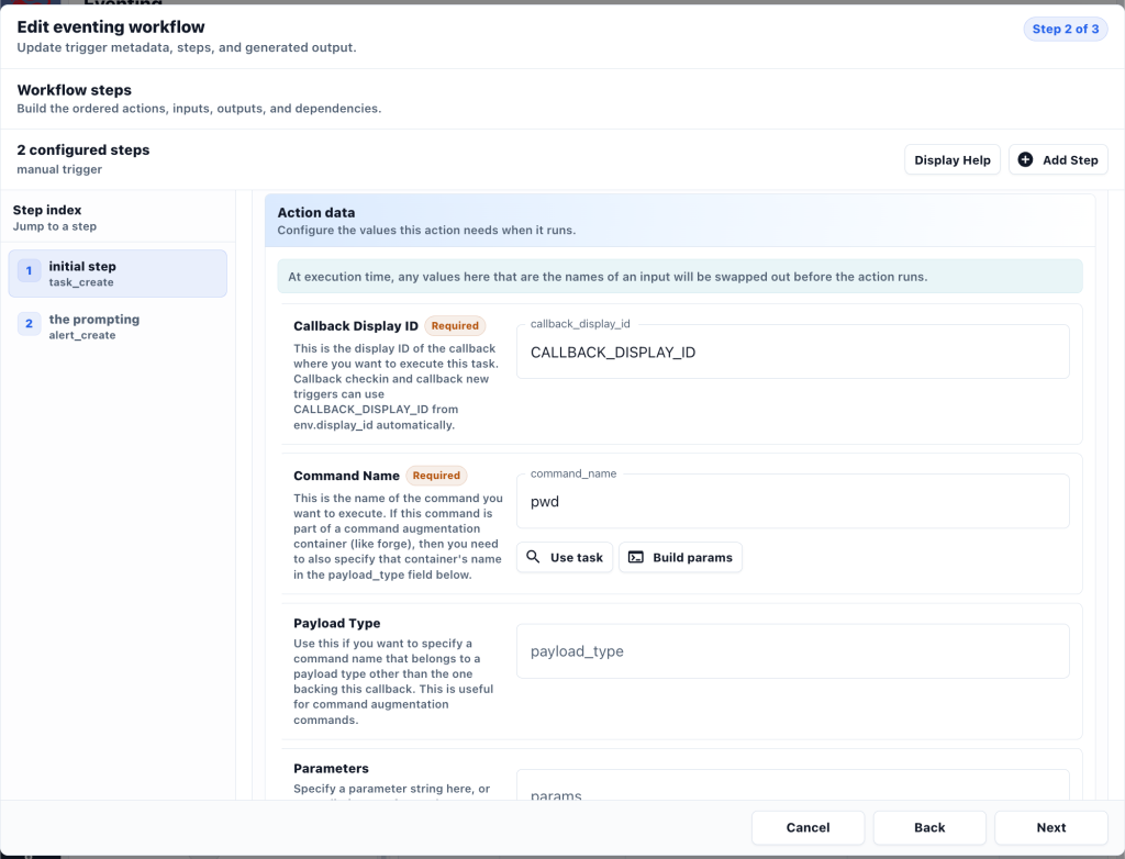 Mythic 4 Updated Workflow Editor