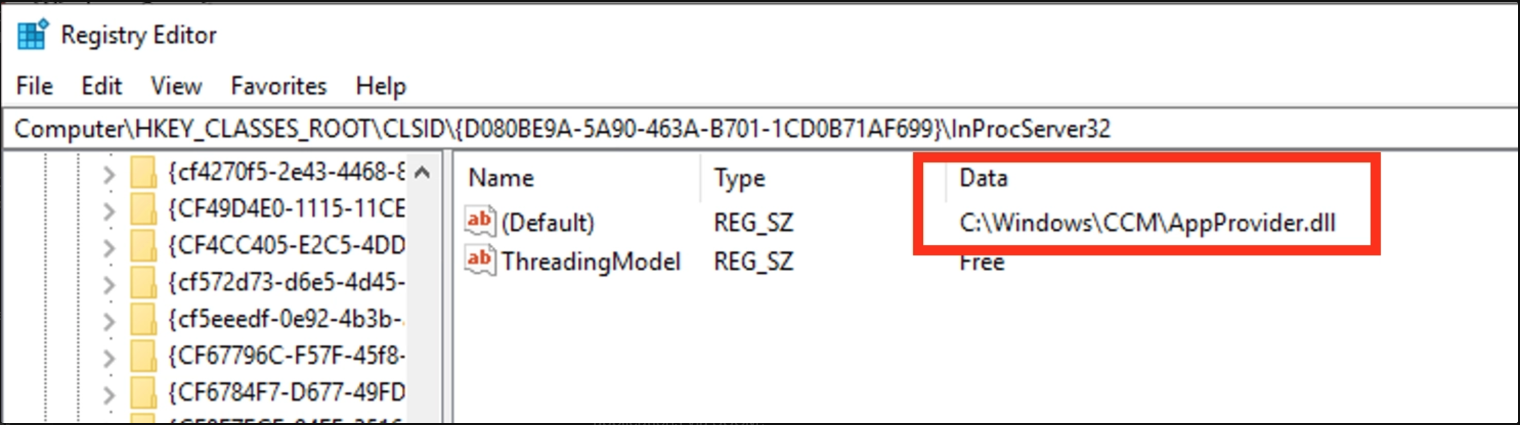 InProcServer32 AppProvider.dll